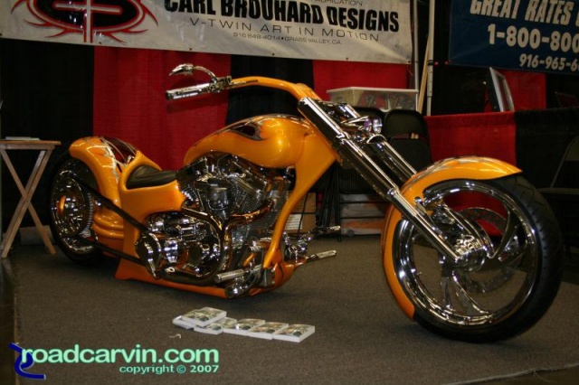 Custom rides @ 2007 Easyriders Sacramento Show (2007 Easyriders show Brouhard 003.jpg)
